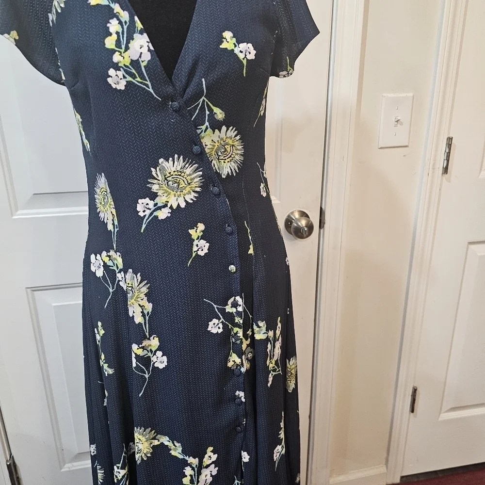 Free People Lost in your floral mini dress size XS